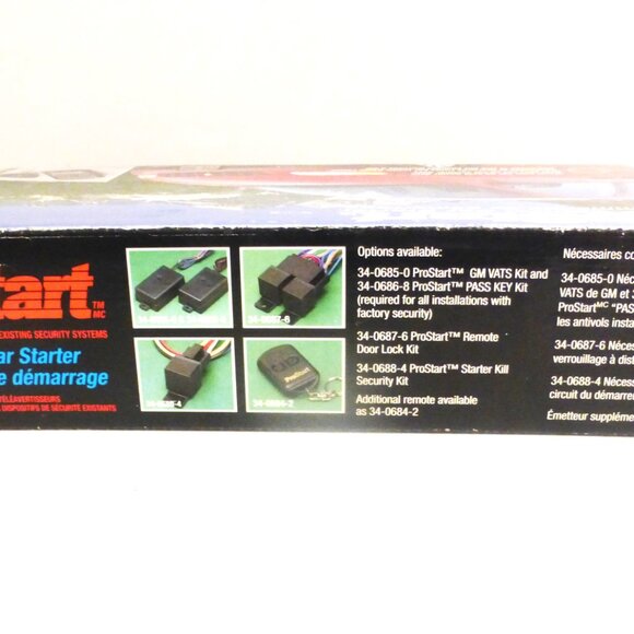 ProStart REMOTE CONTROL CAR STARTER Vintage Car Starter Key Fob Alarm 34-0680-0 - Picture 9 of 10